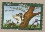 Stamps : America : Cuba :  Aves endémicas - Siju platanero