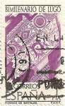 Stamps Spain -  BIMILENARIO DE LUGO. MOSAICO DE BATITALES. EDIFIL 2356