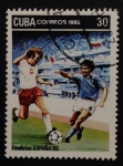 Stamps Cuba -  Copa del mundo 1982