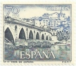 Stamps Spain -  SERIE TURÍSTICA GRUPO II. Nº 11, VISTA DE ZAMORA. EDIFIL 1646