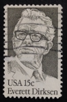 Stamps United States -  Everett Dirksen