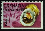 Stamps Grenada -  concha marina