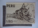 Sellos del Mundo : America : Per : Locomotora Nº 80 - Inauguración del Ferrocarril Matarani-La Joya (Enero6 de 1951)