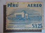 Stamps Peru -  Corpac - Limatambo - Primer Aeropuerto Nacional.