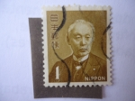 Stamps Japan -  Hisoka Maljima - Scott/879A.