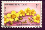 Sellos de Africa - Chad -  flores