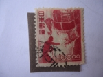 Stamps : Asia : Japan :  Nippon.