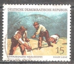 Stamps Germany -  Galería de arte de nuevos maestros en Dresde(DDR).