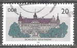 Stamps Germany -  Castillo de Güstrow-DDR.
