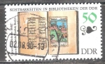 Sellos de Europa - Alemania -  Tesoros de Bibliotecas de la DDR.