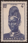 Stamps Africa - Cameroon -  Mujer del Lamidato de Mandara  1939 4 cents