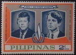 Sellos de Asia - Filipinas -  John F.&  Robert F. Kennedy