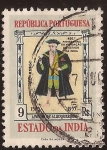 Stamps : Europe : Portugal :  450 Aniversario fundación del Estado de la India  1956  9 reales