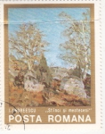 Sellos de Europa - Rumania -    ilustración paisaje