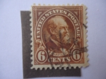 Stamps United States -  James A.Garfield (1831-1881), 20tk president 1881-1881.
