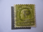 Stamps United States -  Benjamin Franklin (1706-1790) Leading,Author and politician.