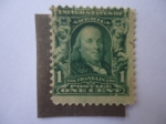 Sellos de America - Estados Unidos -  Franklin1706-1790 - Scott/300