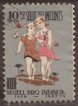 Stamps Spain -  Catalunya. pro infància- per la salut dels infants  1937 10 cents