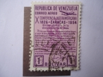 Stamps Venezuela -  X Conferencia Interamericana 1826-Caracas 1954.