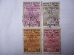 Stamps Venezuela -  X Conferencia Interamericana 1826-Caracas 1954.