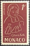 Sellos de Europa - Mnaco -  300 aniversario nacimiento San Juan Bautista de la Salle