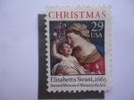 Stamps United States -  Chrisma- ELisabetta Sirani, 1663-National Museum of Women in the Arts.