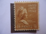 Stamps United States -  Martha Washington. (1731-1802)