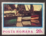Stamps Romania -  Botes atracados