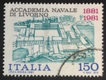 Stamps Italy -  Academia Naval de Livorno