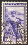 Stamps Italy -  Pesca de arrastre, Campania