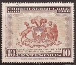 Stamps Chile -  150 Años del Primer Gobierno Nacional  1960 10 centésimos