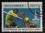 Sellos de Africa - Mozambique -  Voleibol 