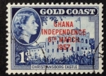 Sellos del Mundo : Africa : Ghana : independencia