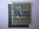 Stamps United States -  James Buchanan.
