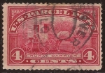Stamps United States -  U.S.Parcel Post. Rural Carrier  1913 4 cents