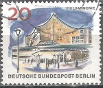 Stamps Germany -  La Filarmónica de Berlín.