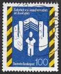 Stamps Germany -  1481 - Protección y Seguridad en el trabajo 