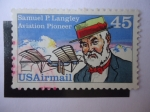Stamps United States -  Samuel P. Langley-Aviation Pioneer.