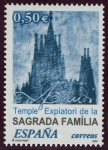 Sellos de Europa - Espa�a -  ESPAÑA - Trabajos de Antoni Gaudí 