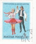 Stamps Hungary -  baile y trajes típicos