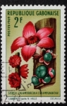 Stamps Gabon -  Chlamydocola chlamydantha