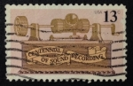Stamps United States -  Fonógrafo 