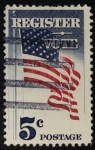 Stamps United States -  Registrar y Votar
