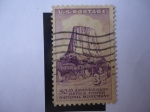 Stamps United States -  50 Aniversario Torre de los Diablos - 50th Anniversary Devils Towere National Munument.