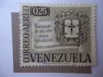Sellos de America - Venezuela -  Santiago de Mñerida de los Caballeros- Cuatricentenario 1558-1958.