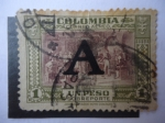 Sellos de America - Colombia -  Proclamación de la Independencia.