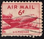 Sellos de America - Estados Unidos -  DC 4 SKYMASTER