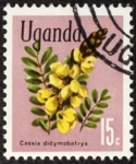 Stamps Uganda -  Flora nativa