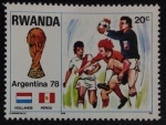 Stamps Rwanda -  Campionato del Mundó de fútbol 1978