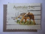 Sellos de Oceania - Australia -  Thylacine (Tasmanian Tiger)